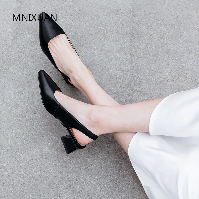 MNIXUAN Comfortable office women shoes summer sandals 2019 new square toe genuine leather medium heel solid shallow shoes size40
MNIXUAN Comfortable office women shoes summer sandals 2019 new square toe genuine leather medium heel solid shallow shoes size40