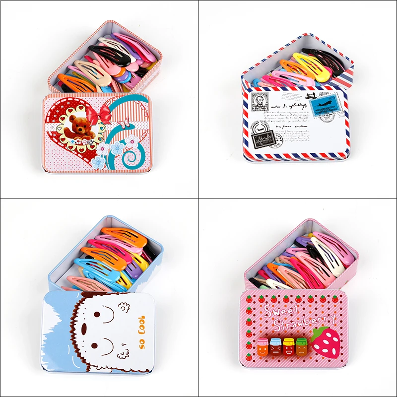 Girl Clips Iron Box 24PCS BB Toddler Hair Clips Bows Barrettes Children hairpin Mix Color Jewelry Hair Styling
Girl Clips Iron Box 24PCS BB Toddler Hair Clips Bows Barrettes Children hairpin Mix Color Jewelry Hair Styling