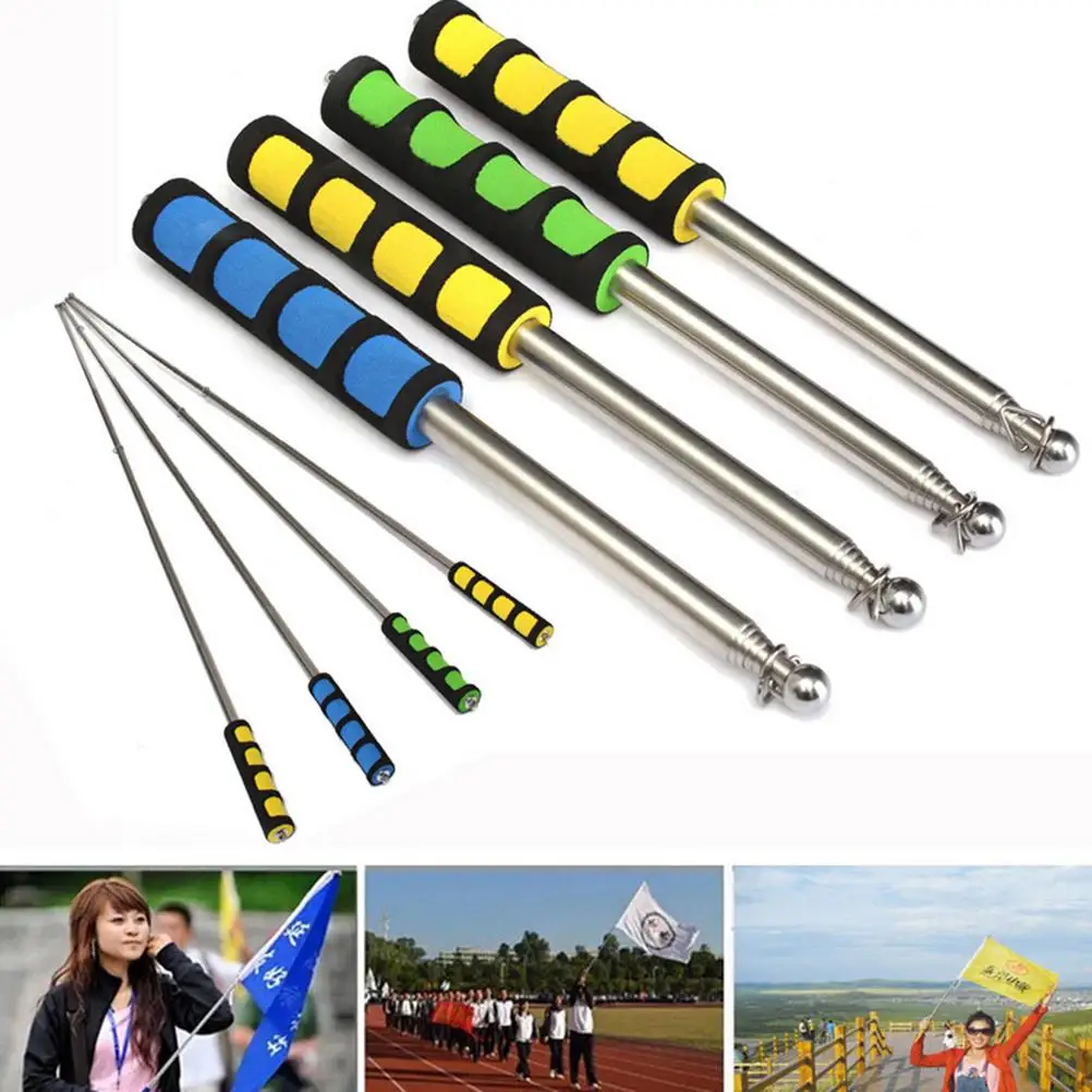 1.2M Portable Extendable Telescopic Handheld Windsock Flag Pole Ferula Pointer Poles for Flags Windsock
1.2M Portable Extendable Telescopic Handheld Windsock Flag Pole Ferula Pointer Poles for Flags Windsock