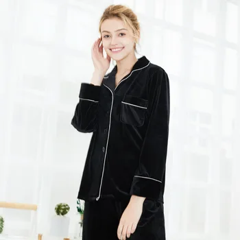 pyjamas women pajama set gold Velvet couple pijama ladies 2018 autumn winter red wedding bride warm home clothing suits
pyjamas women pajama set gold Velvet couple pijama ladies 2018 autumn winter red wedding bride warm home clothing suits