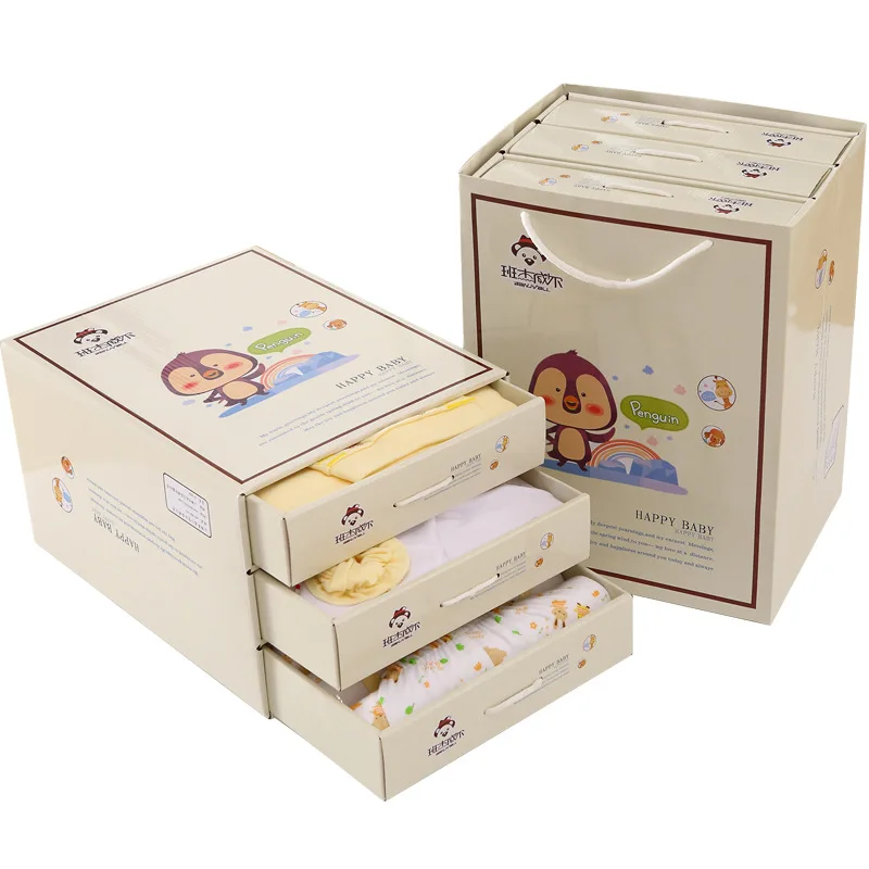 13Pcs/Lot 2019 Newborn Baby Girl Clothes Autumn Lucky bird Gift Box Set Cotton Character Baby Boy Clothes
13Pcs/Lot 2019 Newborn Baby Girl Clothes Autumn Lucky bird Gift Box Set Cotton Character Baby Boy Clothes