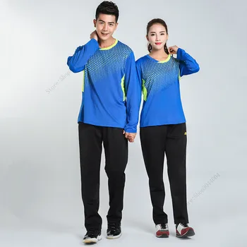 Adsmoney men women long sleeved badminton shirts suit,fitness table tennis t-shirt+pants team sports dot suit,tenis jerseys
Adsmoney men women long sleeved badminton shirts suit,fitness table tennis t-shirt+pants team sports dot suit,tenis jerseys