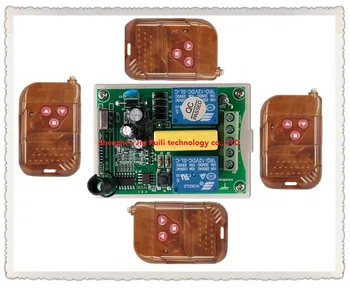 Simple and practical AC 220V Wireless Remote Control Switch 1* receiver + 4pcs transmitter Tubular motor forward and reverse
Simple and practical AC 220V Wireless Remote Control Switch 1* receiver + 4pcs transmitter Tubular motor forward and reverse