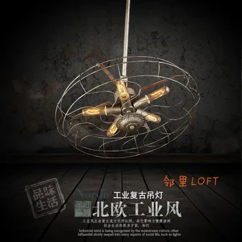 Village Loft Industrial Living Room Restaurant Iron Fan Pendant Light Dining Room Bar Hanging Light Lamp Kitchen Chandelier 
Village Loft Industrial Living Room Restaurant Iron Fan Pendant Light Dining Room Bar Hanging Light Lamp Kitchen Chandelier
