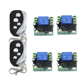 12V RF Wireless 1 Channel Remote Control Switch for Gate Garage Door Control 4*Receiver and 2*Transmitters SKU: 5417
12V RF Wireless 1 Channel Remote Control Switch for Gate Garage Door Control 4*Receiver and 2*Transmitters SKU: 5417
