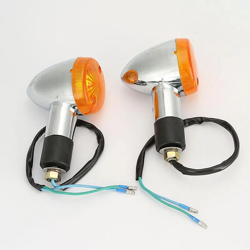2 PCS Motorcycle Amber Bullet Turning Signal Lights For Honda Shadow Sabre VT VF 700 750 1100
2 PCS Motorcycle Amber Bullet Turning Signal Lights For Honda Shadow Sabre VT VF 700 750 1100