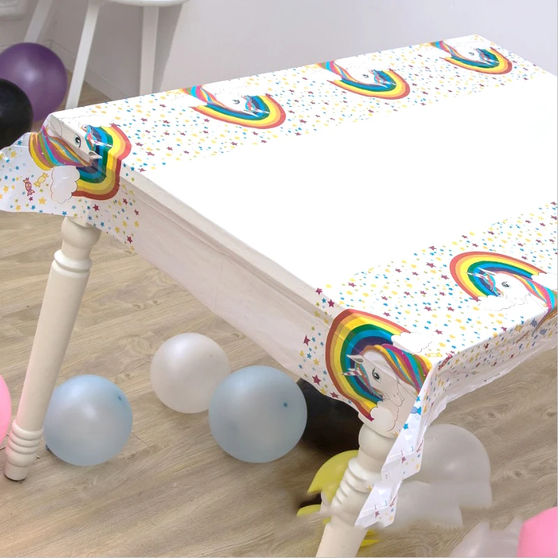 1pcs/pack Kids Favors Map Baby Shower Unicorn Theme Decorate Birthday Party White Tablecloth Plastic Table cover Events Supplies
1pcs/pack Kids Favors Map Baby Shower Unicorn Theme Decorate Birthday Party White Tablecloth Plastic Table cover Events Supplies