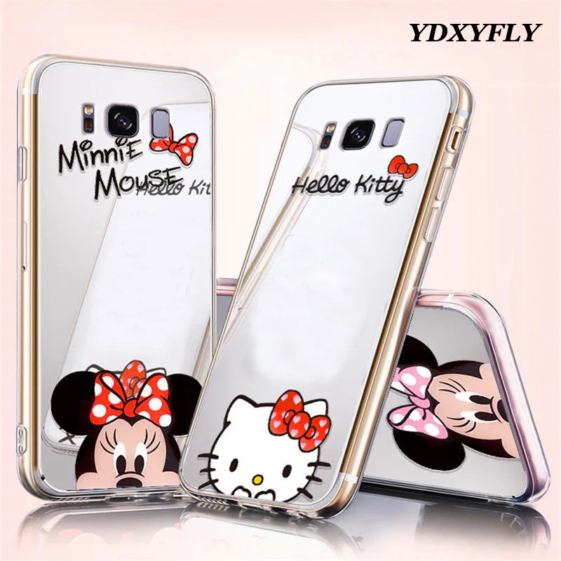 For Samsung Galaxy S8 S9 Plus Note 8 9 Case Back Cover Cute Hello Kitty Micky Minnie Mouse Mirror Phone Cases Coque Fundas
For Samsung Galaxy S8 S9 Plus Note 8 9 Case Back Cover Cute Hello Kitty Micky Minnie Mouse Mirror Phone Cases Coque Fundas