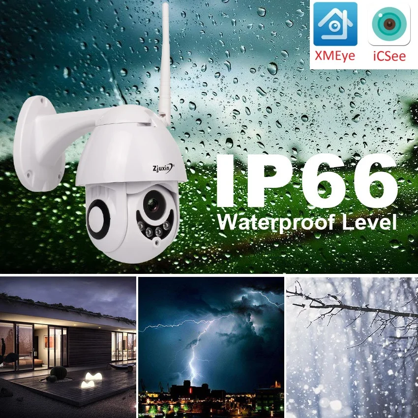 1080P PTZ IP Camera Dome 2MP IR Security CCTV Camera Outdoor Weatherproof IP66 alarm motion detection mobile view audio ipcam
1080P PTZ IP Camera Dome 2MP IR Security CCTV Camera Outdoor Weatherproof IP66 alarm motion detection mobile view audio ipcam