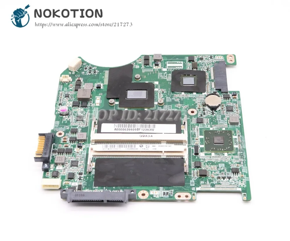 NOKOTION DABU3AMB8E0 A000063990 основная плата для Toshiba Satellite T135 T135D материнская ноутбука DDR3 с