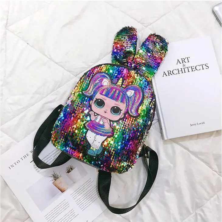 School bags for teenage girls 2019 Sequins Cartoon Doll Travel Backpack Women Girls Bag Drop Shipping mochila feminina
School bags for teenage girls 2019 Sequins Cartoon Doll Travel Backpack Women Girls Bag Drop Shipping mochila feminina
