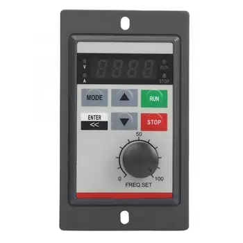 0.4KW Small Frequency Inverter Single Phase 220V Micro Frequency Converter V/F loop control mode PAM control Inverter
0.4KW Small Frequency Inverter Single Phase 220V Micro Frequency Converter V/F loop control mode PAM control Inverter