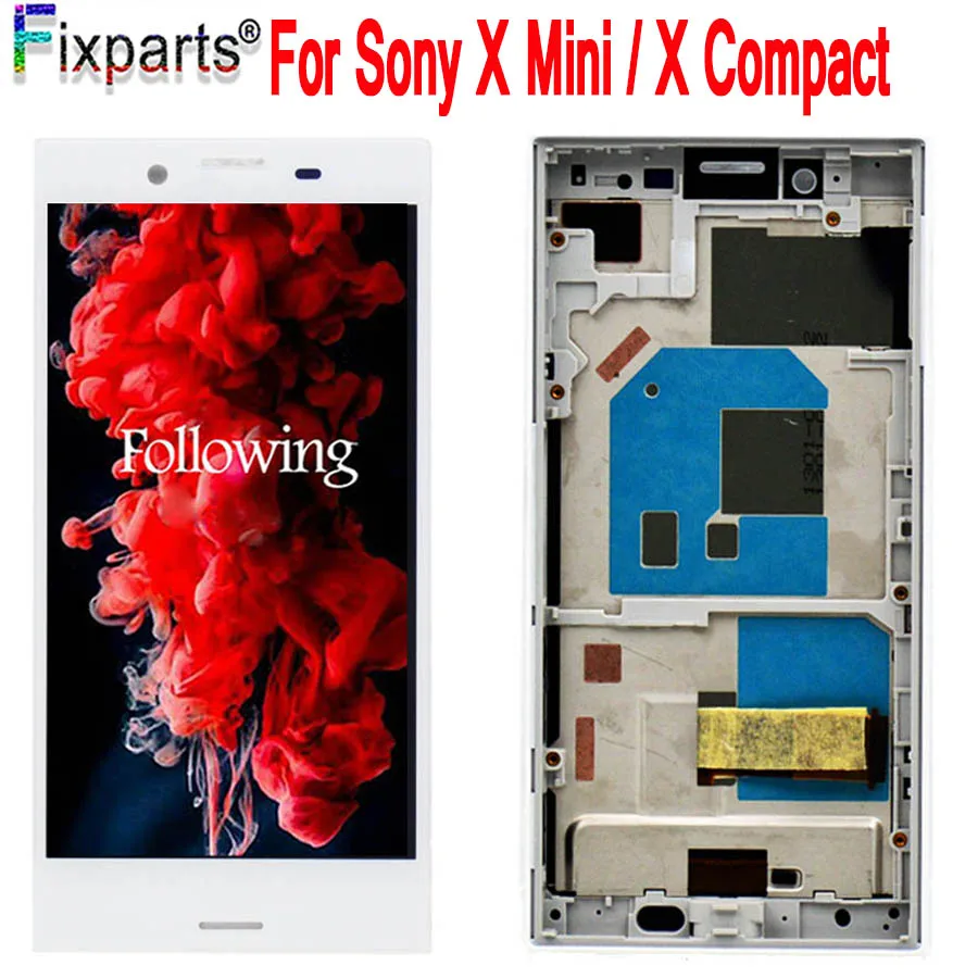 100% Tested 4.6" For Sony Xperia X Compact F5321 LCD Display Touch Screen Digitizer Assembly Replacment Mini | Мобильные