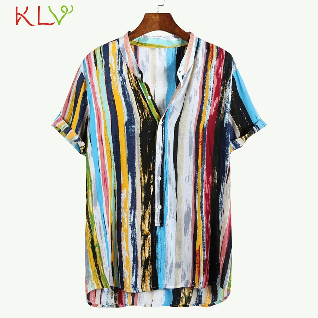 Blouse Shirt Men Hawaiian Summer Print Beach V Neck Top Short Sleeve 2019 Casual Harajuku Camisa Hombre Streetwear Clothes 19Jun
Blouse Shirt Men Hawaiian Summer Print Beach V Neck Top Short Sleeve 2019 Casual Harajuku Camisa Hombre Streetwear Clothes 19Jun