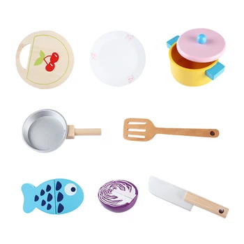 8pcs Kitchen Toy Cute Lovely Cookware Toy Kitchen Playset Pretend Play Toy for Kids
8pcs Kitchen Toy Cute Lovely Cookware Toy Kitchen Playset Pretend Play Toy for Kids