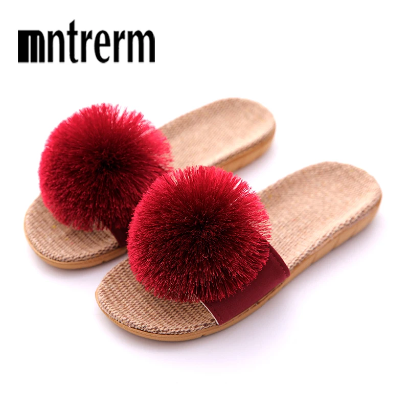 Slippers Women Linen Shoes Summer Home Non-slip Slippers Female Outside Beach Sandals Ladies Girls Flat Shoes Flax New Slippers
Slippers Women Linen Shoes Summer Home Non-slip Slippers Female Outside Beach Sandals Ladies Girls Flat Shoes Flax New Slippers