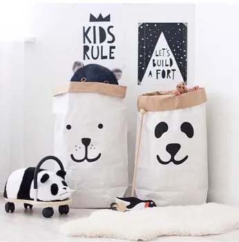 Nordic Style Kraft Paper Storage Bag Children Kids Toys Clothing Organizer Eco-Friendly Children Room Decoration Nursery Storage
Nordic Style Kraft Paper Storage Bag Children Kids Toys Clothing Organizer Eco-Friendly Children Room Decoration Nursery Storage
