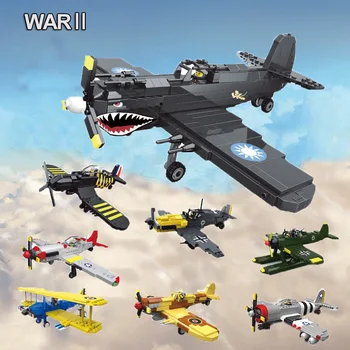WW2 Airplane Model Germany US British Japan Plane Building Blocks World War 1 2 Military Arme Ju88 Aircraft
WW2 Airplane Model Germany US British Japan Plane Building Blocks World War 1 2 Military Arme Ju88 Aircraft