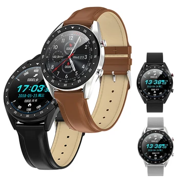 L7 IP68 Waterproof Watch Leather Strap Smart ECG+PPG HRV oxygen Report Heart Rate Blood Pressure Test Smartwatch Sport Watch
L7 IP68 Waterproof Watch Leather Strap Smart ECG+PPG HRV oxygen Report Heart Rate Blood Pressure Test Smartwatch Sport Watch