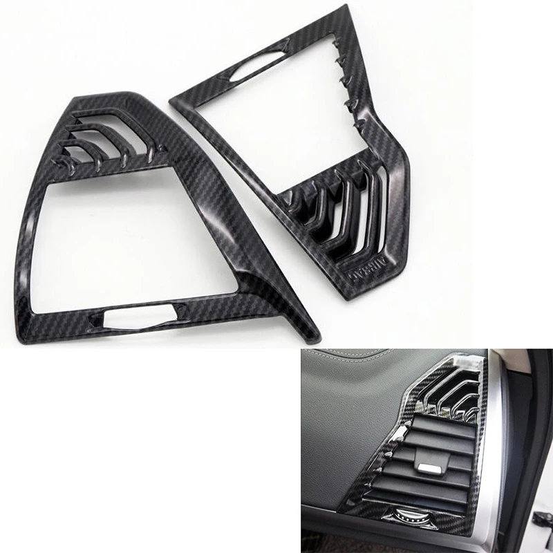 for BMW X3 G01 2018 ABS Carbon /Chrome matte Car Interior Side Air Conditioning Air Vent Outlet Cover Trim car Accessories
for BMW X3 G01 2018 ABS Carbon /Chrome matte Car Interior Side Air Conditioning Air Vent Outlet Cover Trim car Accessories