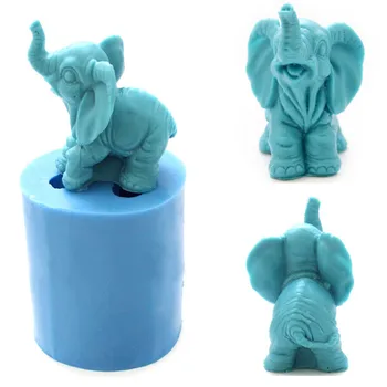 Grainrain 3D Lovely Elephant Soap Molds Silicone Soap Making Molds Candle Resin Mould
Grainrain 3D Lovely Elephant Soap Molds Silicone Soap Making Molds Candle Resin Mould