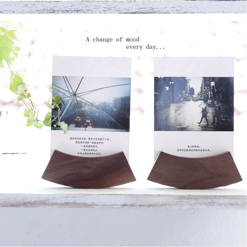 Top Grade Creative Black Walnut Postcard Namecard Folder Menu Holder Message Card Photo Clip
Top Grade Creative Black Walnut Postcard Namecard Folder Menu Holder Message Card Photo Clip