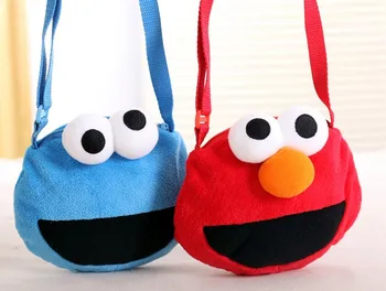 Candice guo cute plush toy coin bag cartoon Sesame Street Elmo cookie monster small crossbody children girls birthday gift 1pc
Candice guo cute plush toy coin bag cartoon Sesame Street Elmo cookie monster small crossbody children girls birthday gift 1pc