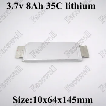 4pcs 3.7v battery 8ah 3.7v li-polymer battery high drain 35C 8000mah cells for 36v 24v 12v 8ah lithium battery ebike DIY pack
4pcs 3.7v battery 8ah 3.7v li-polymer battery high drain 35C 8000mah cells for 36v 24v 12v 8ah lithium battery ebike DIY pack