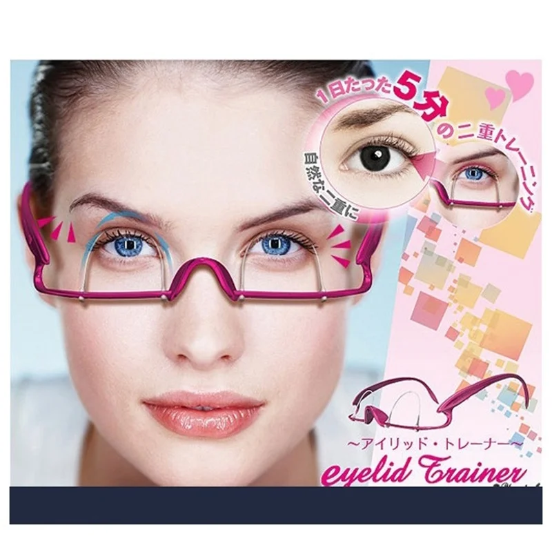 Tool Security Adjustable Lovely Glasses Small Lasting Unique Makeup Double-fold eyelids Exerciser Practical Labor saving
Tool Security Adjustable Lovely Glasses Small Lasting Unique Makeup Double-fold eyelids Exerciser Practical Labor saving