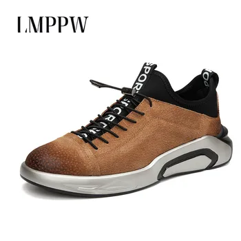 Men Casual Shoes New 2019 Men Chunky Sneakers Genuine Leather Men Sport Running Shoes Outdoor Walking Travel Shoes High Quality
Men Casual Shoes New 2019 Men Chunky Sneakers Genuine Leather Men Sport Running Shoes Outdoor Walking Travel Shoes High Quality