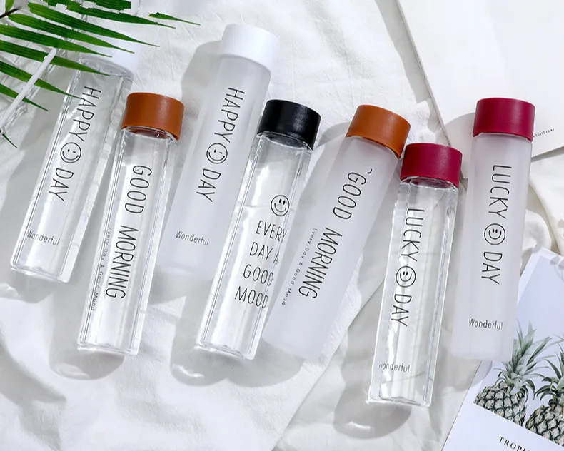 Cute version of frosted expression plastic cup simple fresh slender cup students transparent portable summer glass drinking set
Cute version of frosted expression plastic cup simple fresh slender cup students transparent portable summer glass drinking set