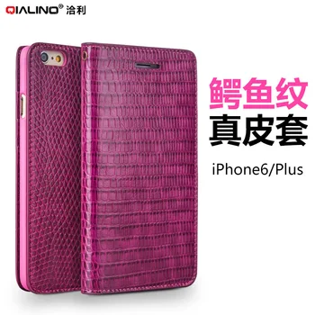 For iphone 6 6s plus 5.5'' QIALINO Brand Crocodile Pattern Real Natural Cow Skin Genuine Leather Case Wallet for iphone6 plus
For iphone 6 6s plus 5.5'' QIALINO Brand Crocodile Pattern Real Natural Cow Skin Genuine Leather Case Wallet for iphone6 plus
