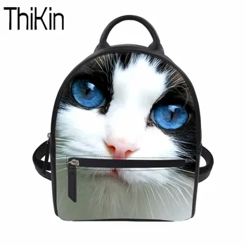 THIKIN Women Backpack 3D Cute Cat Printing Mini Backpack Teenager Girls Boys Book Bag Ladies Travel Beach Bag Animal Mochila New
THIKIN Women Backpack 3D Cute Cat Printing Mini Backpack Teenager Girls Boys Book Bag Ladies Travel Beach Bag Animal Mochila New
