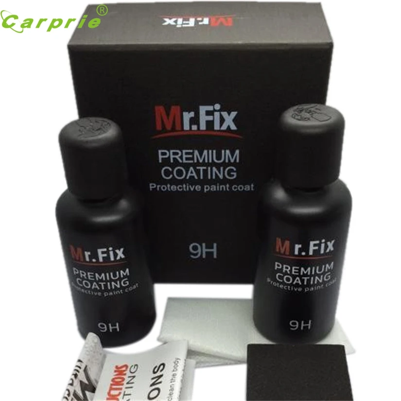 CARPRIE Mr. Fix 2x50ml Upgraded Ceramic Coat 9H Car Polish Liquid Crystal Set High Density Car Super Hydrophobic GLass Coating #
CARPRIE Mr. Fix 2x50ml Upgraded Ceramic Coat 9H Car Polish Liquid Crystal Set High Density Car Super Hydrophobic GLass Coating #