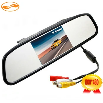 High Resolution 5 Inch HD Rearview Car Interior Mirror Monitor 2CH Video Input 800*480 DC 12V
High Resolution 5 Inch HD Rearview Car Interior Mirror Monitor 2CH Video Input 800*480 DC 12V