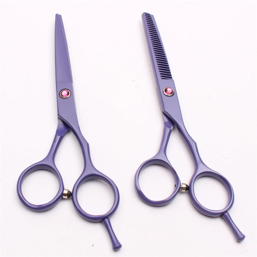 5.5" 16cm Stainless Engraving Logo Violet Hair Scissors Thinning Shears Normal Scissors Professional Hairdressing Supplies C1013
5.5" 16cm Stainless Engraving Logo Violet Hair Scissors Thinning Shears Normal Scissors Professional Hairdressing Supplies C1013