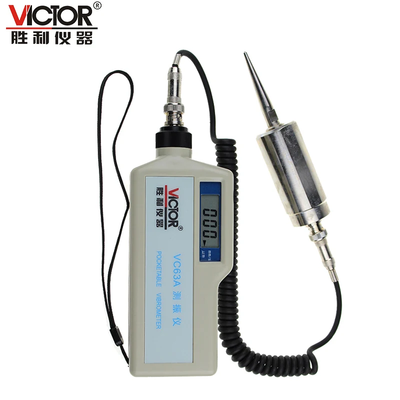 Victor VC63A 100% Authentic 3 1/2 Vibrometer,Auto range pocket vibration meter
Victor VC63A 100% Authentic 3 1/2 Vibrometer,Auto range pocket vibration meter