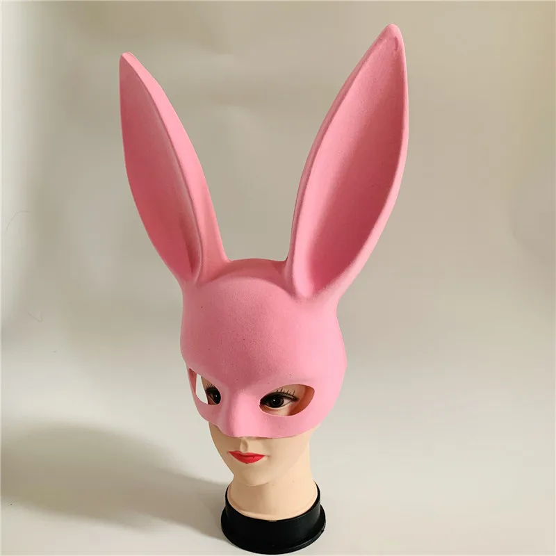 Hot High Grade Halloween Flocking Rabbit Ears Cosplay Mask Bar Ktv Party Prom Bunny Girl Appeal Mask
Hot High Grade Halloween Flocking Rabbit Ears Cosplay Mask Bar Ktv Party Prom Bunny Girl Appeal Mask