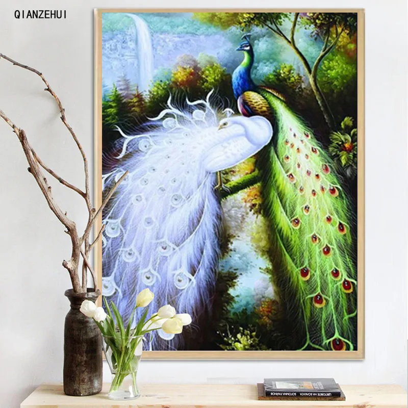 DIY Rhinestone plastic crafts painting diamond Peacock Forest Square diamond painting cross stitch full diamond embroidery
DIY Rhinestone plastic crafts painting diamond Peacock Forest Square diamond painting cross stitch full diamond embroidery