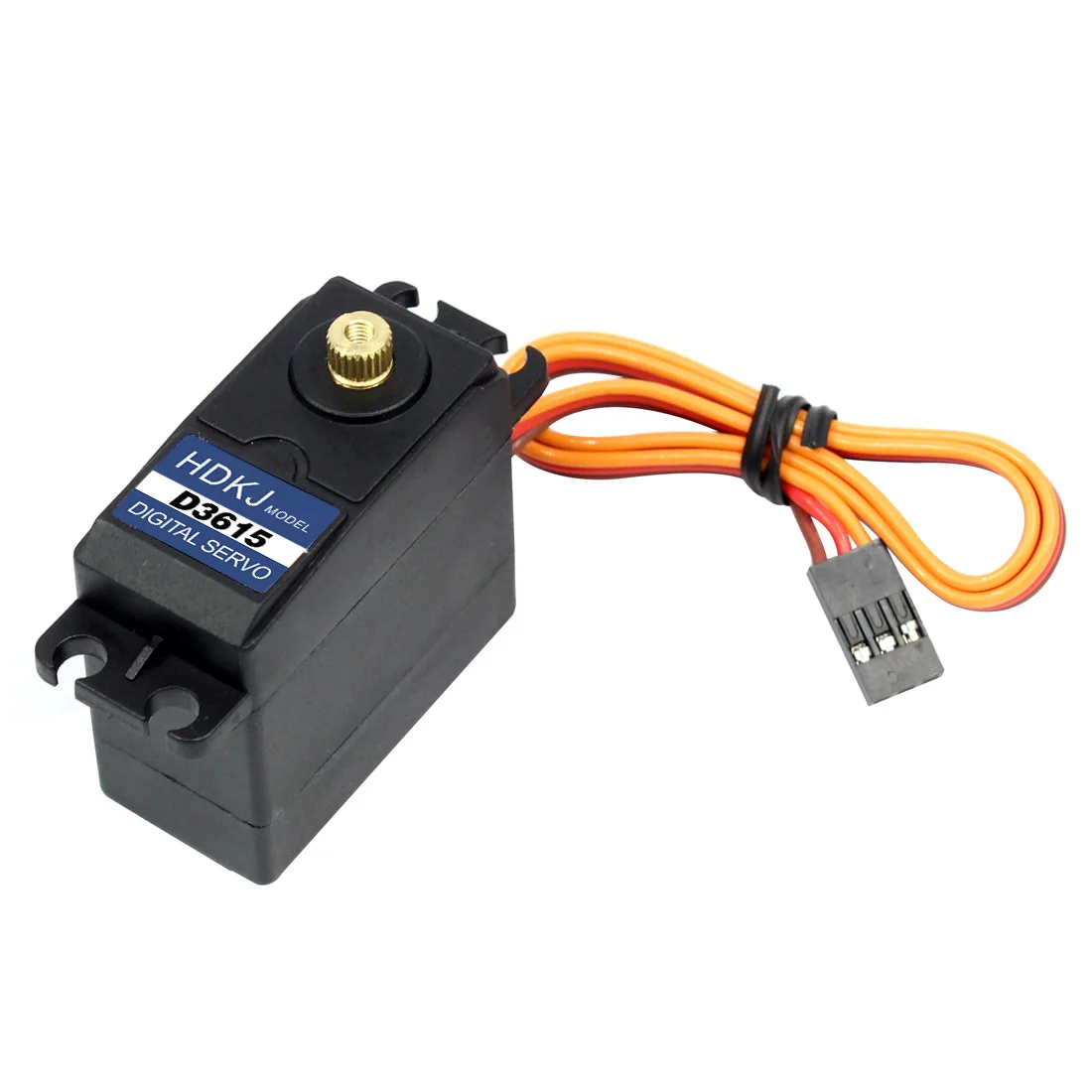 F16685 HDKJ D3615 56G Torque 15kg . Metal Gear Digital Standard Servo 180 Degree Rotation 4.8v-7.2v for DIY RC Car Boat Robot
F16685 HDKJ D3615 56G Torque 15kg . Metal Gear Digital Standard Servo 180 Degree Rotation 4.8v-7.2v for DIY RC Car Boat Robot