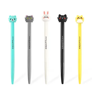 36 pcs Gel Pens Cartoon Lovely Animals black colo gel-ink pens for writing Cute stationery office school supplies 0.5mm
36 pcs Gel Pens Cartoon Lovely Animals black colo gel-ink pens for writing Cute stationery office school supplies 0.5mm