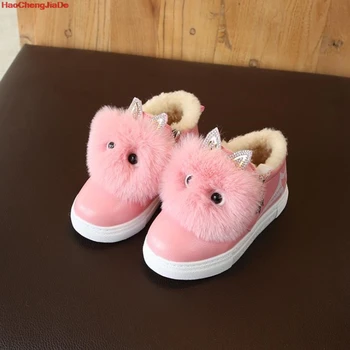 Cute Winter Baby Boots Soft Velvet Sneakers Children's Autumn Toddler Ankle Felt Boots Kids Warm Snow Shoes For Boys Girls
Cute Winter Baby Boots Soft Velvet Sneakers Children's Autumn Toddler Ankle Felt Boots Kids Warm Snow Shoes For Boys Girls