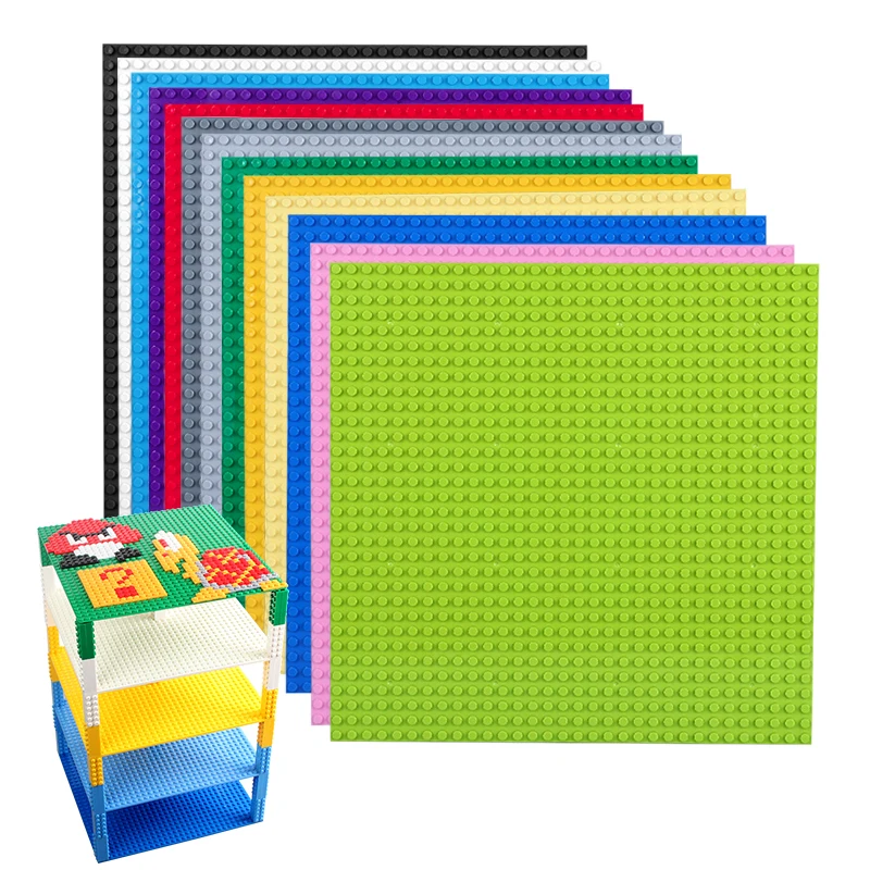 2PCS 32X32 Small Dots 25X25CM Double Side Base Plate For Small Building Blocks 2X2 Small Bricks 2Packs Compatible Legoed
2PCS 32X32 Small Dots 25X25CM Double Side Base Plate For Small Building Blocks 2X2 Small Bricks 2Packs Compatible Legoed