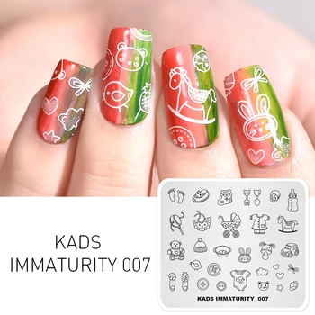 KADS New Arrival Immaturity 007 Clothes Toys Kids Design Pattern Manicure Nail Stencil Tool Templates Nail Art Decorations Stamp
KADS New Arrival Immaturity 007 Clothes Toys Kids Design Pattern Manicure Nail Stencil Tool Templates Nail Art Decorations Stamp