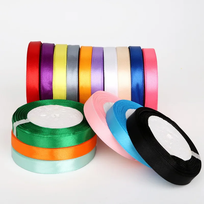 25Yards/lot 13mm Wide Satin Ribbon for DIY Bow Craft Decor Wedding Party Decoration Gift Wrapping Scrapbooking Supplies
25Yards/lot 13mm Wide Satin Ribbon for DIY Bow Craft Decor Wedding Party Decoration Gift Wrapping Scrapbooking Supplies