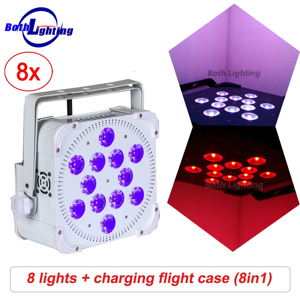 Freedom Par 12X18W 6in1 LED wedding Uplights Battery Lights DMX LED Flat Par IRC Remote Control
Freedom Par 12X18W 6in1 LED wedding Uplights Battery Lights DMX LED Flat Par IRC Remote Control