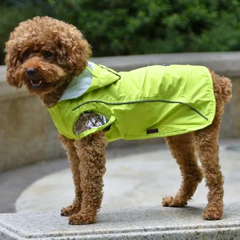Pet Dog Clothes Raincoat High Quality Waterproof Material Jacket with Refliective Stripes D-ring of Leash for Dogs
Pet Dog Clothes Raincoat High Quality Waterproof Material Jacket with Refliective Stripes D-ring of Leash for Dogs