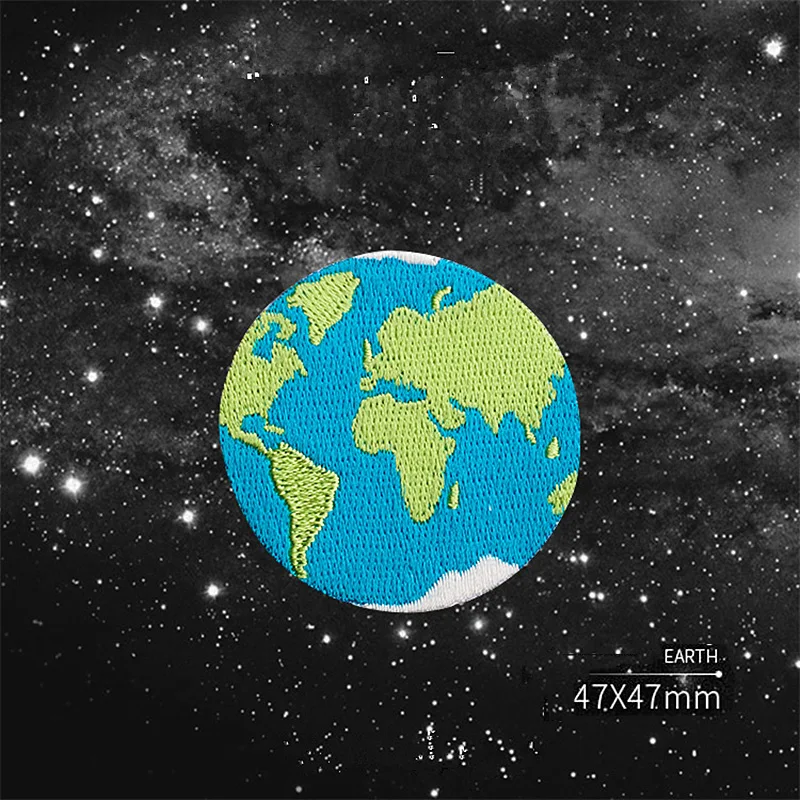 The Universe Space Earth Patches Iron On Embroidered Patch For Clothing Stick On Badge Paste For Clothes Jackets Bags Pants
The Universe Space Earth Patches Iron On Embroidered Patch For Clothing Stick On Badge Paste For Clothes Jackets Bags Pants