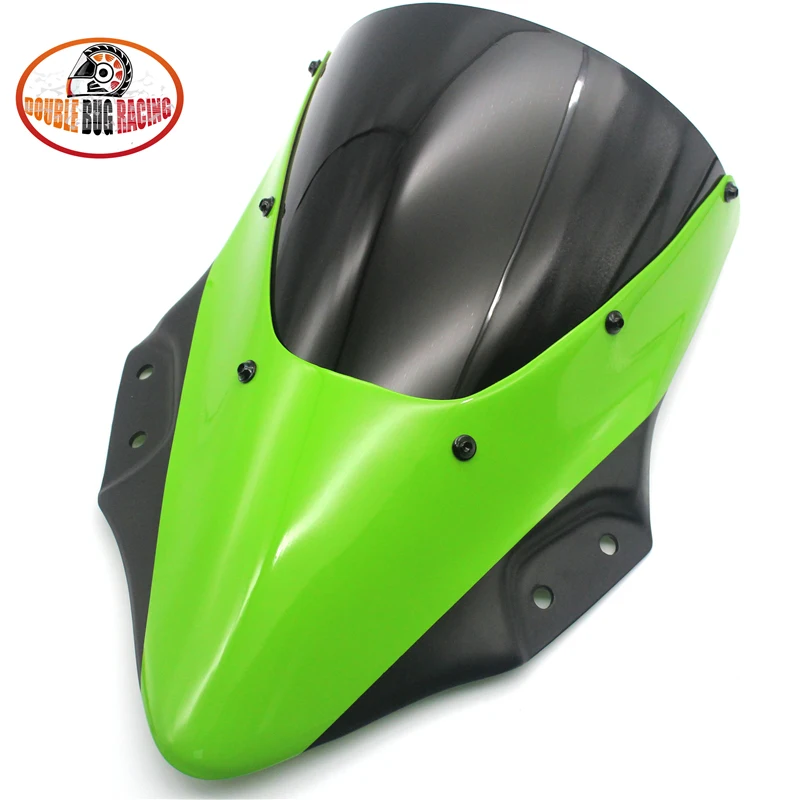 Motorcycle Double Bubble Windshield WindScreen Visor Viser Deflector 18'-19' For Kawasaki NINJA 400 2018-2019 NINJA400 ninja-400
Motorcycle Double Bubble Windshield WindScreen Visor Viser Deflector 18'-19' For Kawasaki NINJA 400 2018-2019 NINJA400 ninja-400