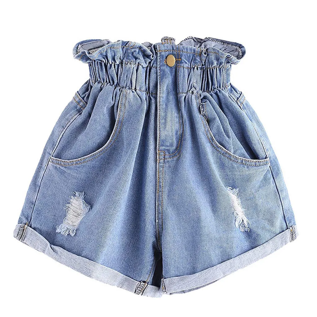 Women's Denim Shorts Casual Fashion High Waist Short Flower Fashion Casual Denim Shorts Pantalon Corto Mujer Verano #N
Women's Denim Shorts Casual Fashion High Waist Short Flower Fashion Casual Denim Shorts Pantalon Corto Mujer Verano #N